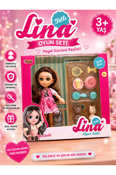 Minikoo Kids LİNA HAREKETLİ OYUNCAK BEBEK
