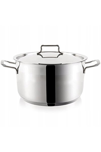 Orionis Oală de oțel 8,5 L ORION ANETT 30 cm cu capac, pentru inducție și maș...