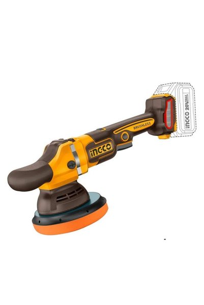 Ingco Lİ-İON KÖMÜRSÜZ AKÜLÜ POLİSAJ 150MM 20 V 2.0 AH
