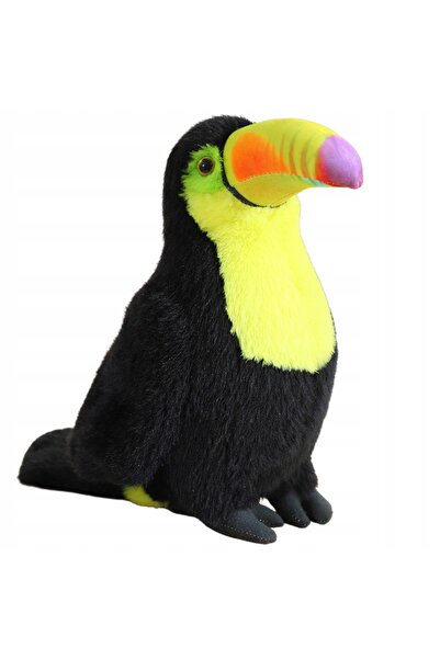 LeanToys Păsăruță de pluș Tucan, Jucărie de pluș, Mascotă, Jucărie de îmbrăți...