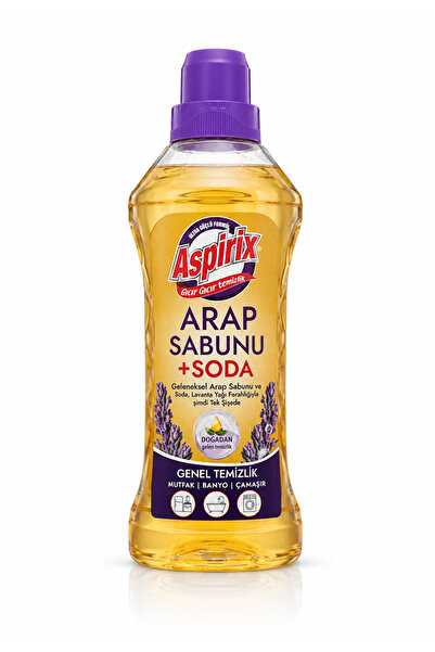Aspirix Sodalı Arap Sabunu - Genel Tüm Temizlik - Mutfak Banyo Çamaşır
