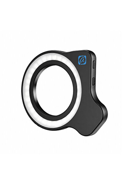 APEXEL Lumină Macro FL26, Lumină pentru lentile, 45 de moduri, CRI 95, USB-C