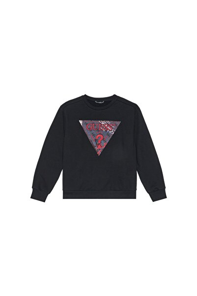 Guess Bluză băieți L5BQ02KAD74 Negru