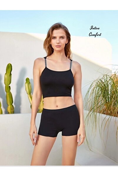 İntive Lingerie Intive Comfort Γυαλιστερό λουράκι, λεπτό μπροστά και χοντρό π...