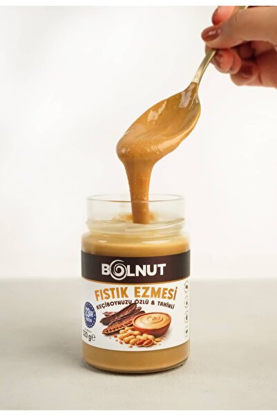 Bolnut Keçiboynuzu Özlü Tahinli Fıstık Ezmesi - 320g