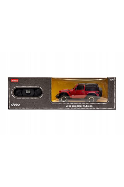 Rastar Jeep Wrangler JL scară 1:24 79500 mașină cu telecomandă roșie