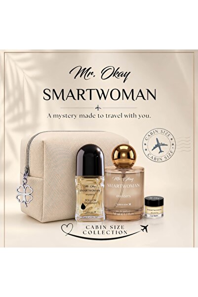 Loris Mr.Okay Smartwoman 3 lü Seyahat Set Çantası