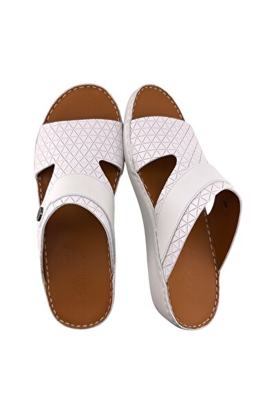 Cirino ( D-2200 ) Handmade Arabic Men's Slippers | Outdoor Arabic Sandals For...