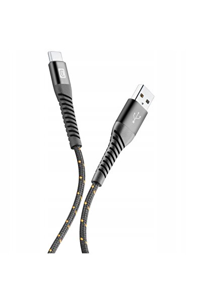 NO BRAND Cablu USB - USB-C CELLULARLINE Tetra Force Max 2 m Negru
