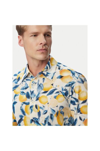 Guess Cămașă bărbătească M6GH35W1722 Multicoloră