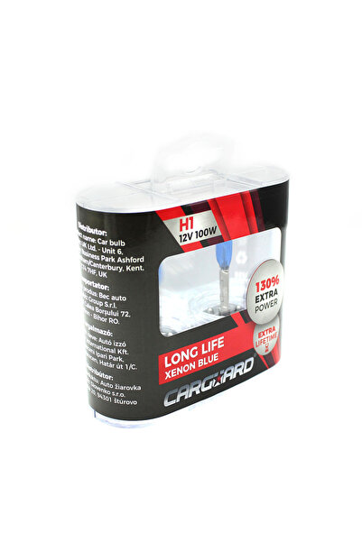 CarGuard MTR H1 12V 100W + 110% intensity Xenon White bulb