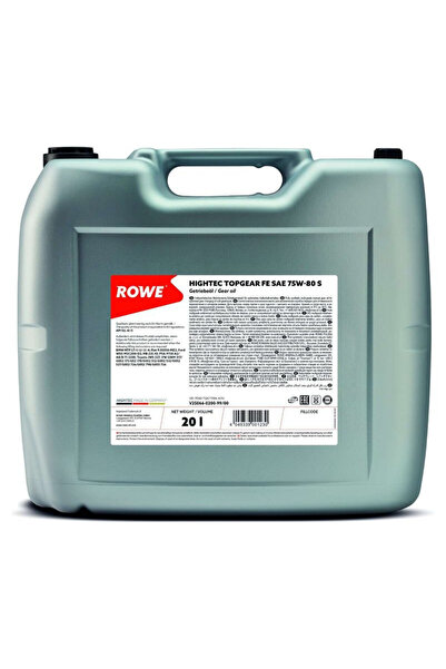 ROWE Λάδι χειροκίνητου κιβωτίου ταχυτήτων HighTec Top Gear FE S 75W80 20L