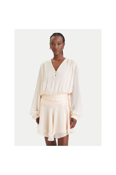 Guess Rochie de cocktail pentru femei W6GK46W1931 Portocalie