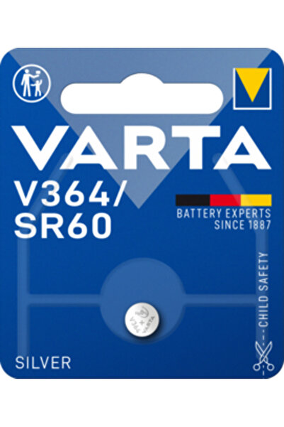 Varta Battery Silver Coin V364 Blister 1 pc