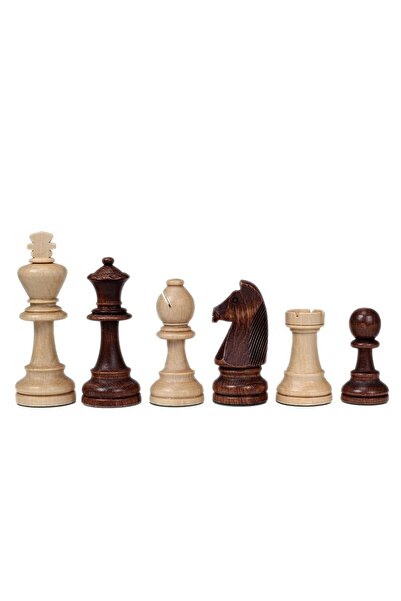 Sunrise Chess & Games STAUNTON Traditional Chess Top Bottom Set No. 7 (in pol...