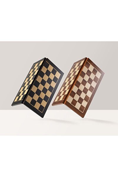 Sunrise Chess & Games Chessboard size no. 6 (without notation) mahogany/sycam...