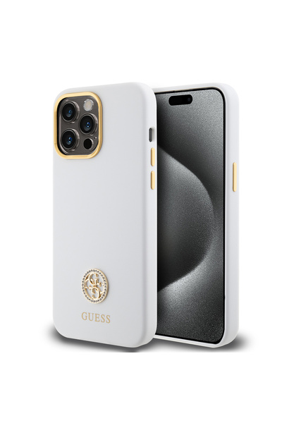 OEM Guess "4G Strass Logo Collection" Case Θήκη προστασίας από σιλικόνη – iPh...