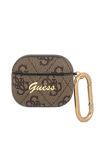 OEM Guess Script Metal Logo Collection Θήκη προστασίας από δερματίνη για Appl...