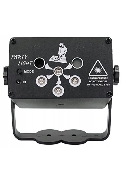 MUSICMATE Lumină de petrecere cu 6 orificii LASER DISCO