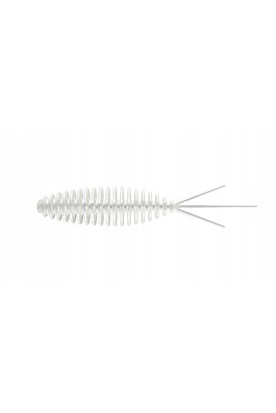 NO BRAND LIBRA LURES Turbo Worm 5,6 cm Argint Perlat