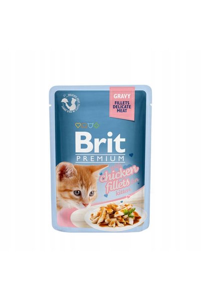 NO BRAND Hrana pentru pisici BRIT Premium Pui 85 g