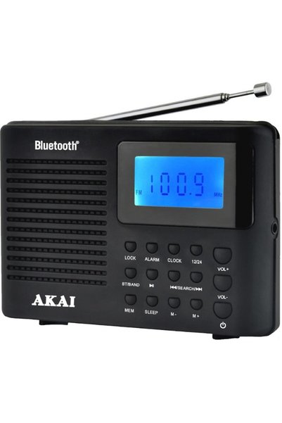 NO BRAND Radio AKAI APR-400 Analog Portable Negru