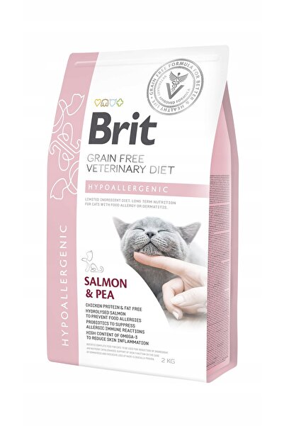 Brit Hrană pentru pisici Fără cereale Diete Veterinare Hipoalergenică 2 kg