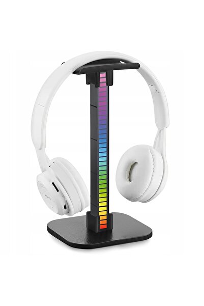 NO BRAND Suport pentru căști MOZOS D11 RGB LED