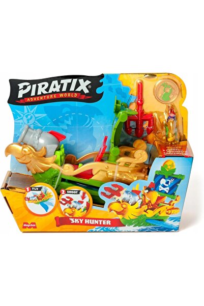 NO BRAND Set figurine SUPERBUZZ Piratix Adventure World Sky Hunter PPXSP114IN10