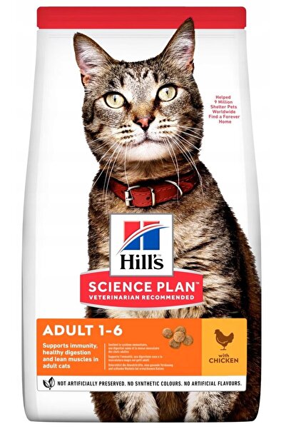 Hill's Hrană pentru pisici Science Plan Pui 3 kg