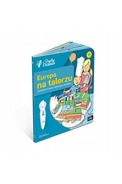 NO BRAND Carte: Citește cu Albikiu Europa pe farfurie 93059