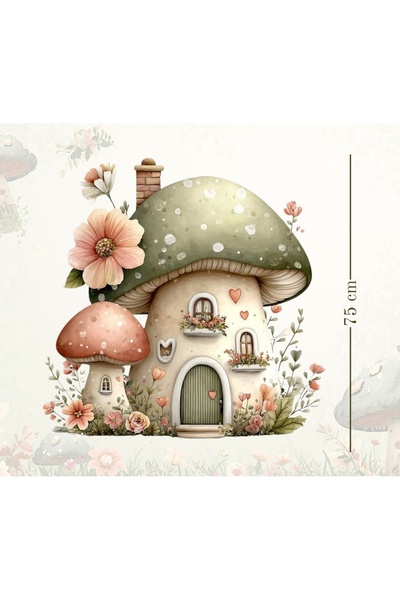 Nice events Yeşil peri kızı mantar evi ayaklı pano