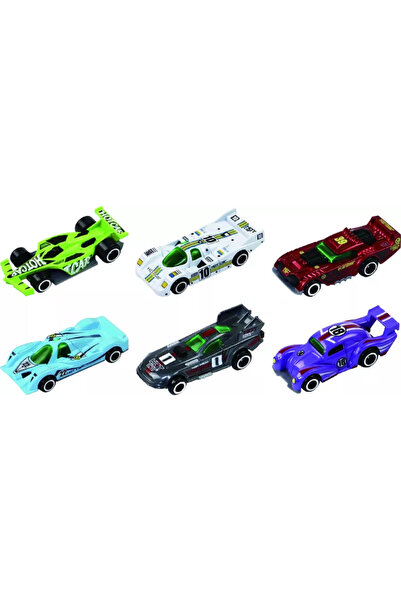 CEVODLE MACHETA DIE CAST, SET 3 MASINI CURSE, SCARA 1/64, 7.5CM, DIVERSE MODE...