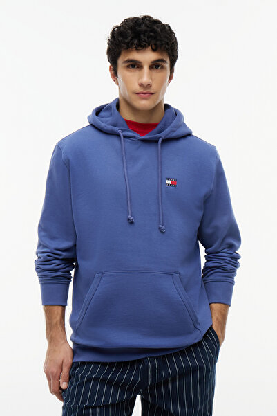 Tommy Hilfiger Tjm Regular Badge Men's Blue Hoodie