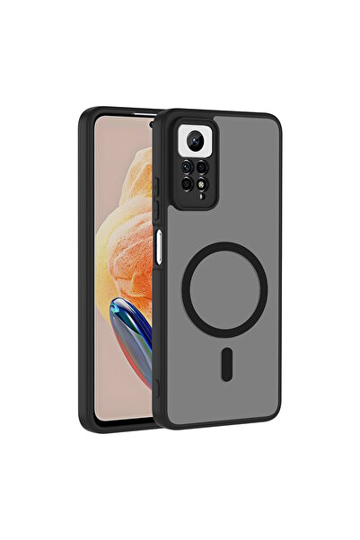 m.tk moveteck Xiaomi Redmi Note 11 Pro / Note 12 Pro 4G Uyumlu Kılıf Mat Mags...