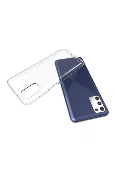 BUTAM BİLİŞİM حافظة لهاتف Galaxy A03S شفافة وسميكة مع حماية للكاميرا من السيل...