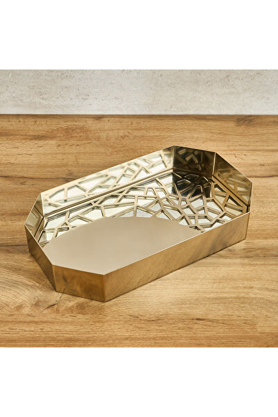 Generic Fanous Decorative Tray - 35 cm