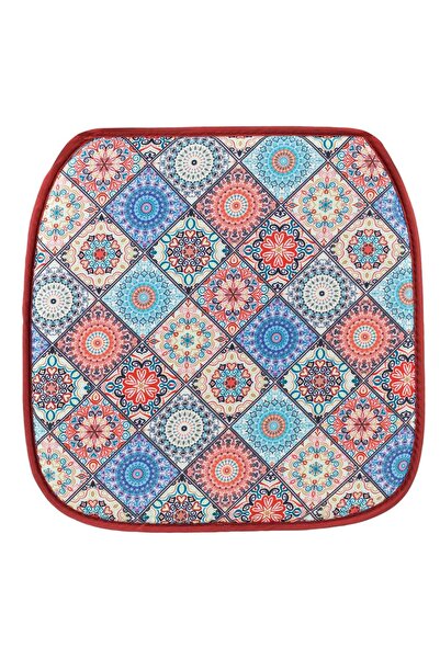 OEM Pernă de scaun de exterior cu model tip plăci, 39x39cm
