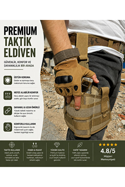 pars tactical Desert Cuttact Tactical Gloves Military Gloves Cycling Gloves S...