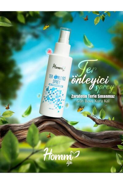 HOMM LIFE TER ÖNLEYİCİ SPREY 100 ML