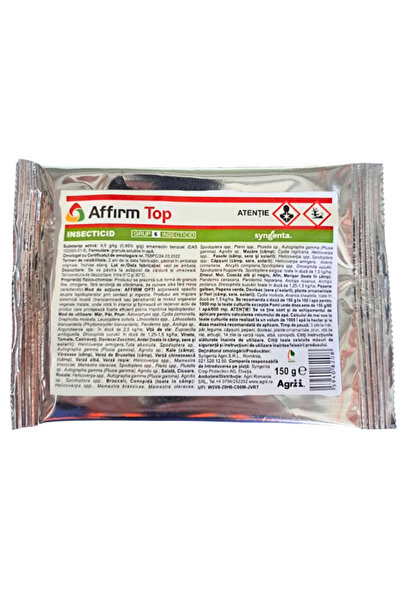 SYNGENTA Insecticid AFFIRM TOP – Contact, Fasole, Vita de vie, Tomate, 150G