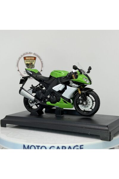 MotoGarage Kawasaki Ninja ZX-10R 1:18 Diecast Motosiklet Modeli