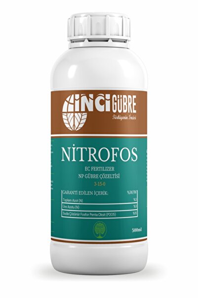İnci Gübre Nitrofos Sıvı Fosforlu Gübre 500 ML - Tomurcuklanma ve Çiçek Tuttu...