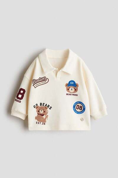 H&M Print-motif rugby shirt
