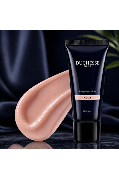 Duchesse Nails POLYGEL NAILS, HEMA & TPO FREE, NON STICKY, NUDE SHADE, 30G