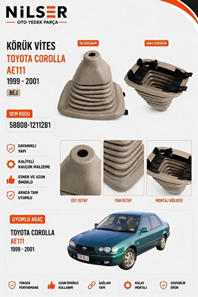 NS Nilser Auto Parts ناقل حركة تويوتا كورولا AE111 1999-2001 بيج