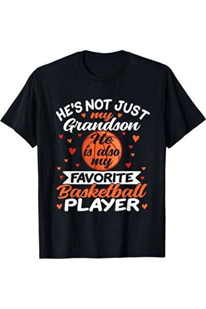 KYMC07 "He's Not Grandson, He's My Favorite Player" T-Shirt - Funny Grandpa G...
