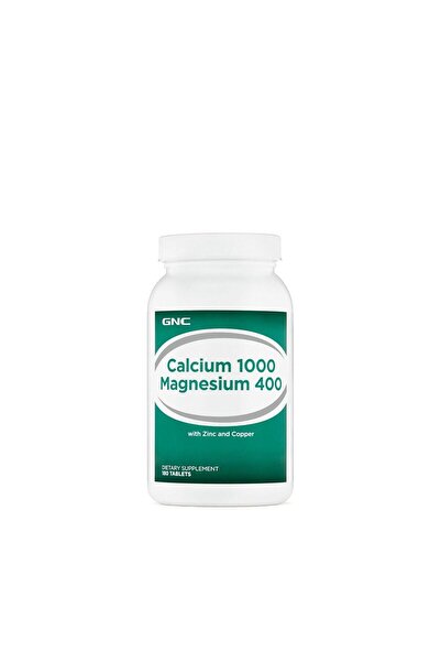 GNC Calciu 1000mg + Magneziu 400mg 180tb