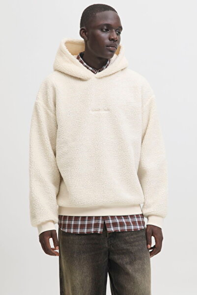 Jack & Jones Men's Nakii Detailed Loose Fit Hoodie - Norrebro