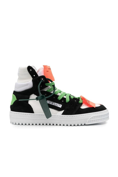OFF WHITE Pantofi Sport Off-White Off-Court 3.0 Negru Alb Verde OMIA065S22LEA...